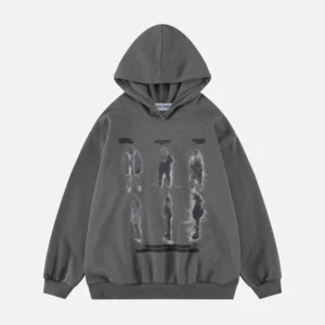 Aelfric Eden Blurry Shadow Print Hoodie