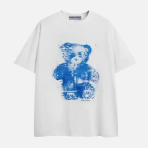 Aelfric Eden Digital Bear Print T-Shirt