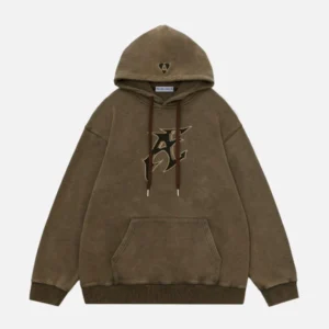 Aelfric Eden Embroidery Washed Hoodie