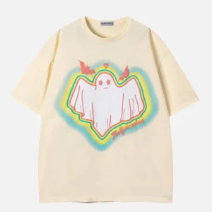 Aelfric Eden Ghost Print APRICOT T-Shirt