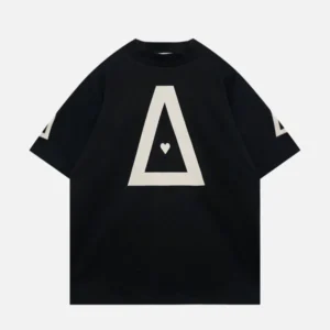 Aelfric Eden Print Basic Black T-Shirt