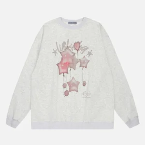 Aelfric Eden Star Balloon Print Sweatshirt